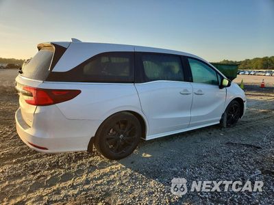 Trzecie zdjęcie samochodu z tyłu: 2024 HONDA ODYSSEY SPORT VIN:5FNRL6H76RB039791 - miniatura