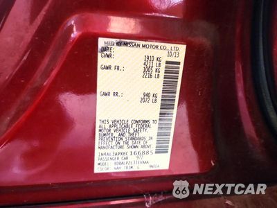 Zdjęcie 12 z 12 samochodu: 2014 NISSAN ALTIMA 2.5 VIN:1N4AL3APXEC166885 - miniatura