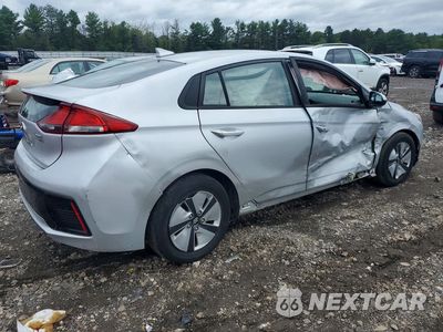 Trzecie zdjęcie samochodu z tyłu: 2019 HYUNDAI IONIQ BLUE VIN:KMHC65LC8KU140805 - miniatura