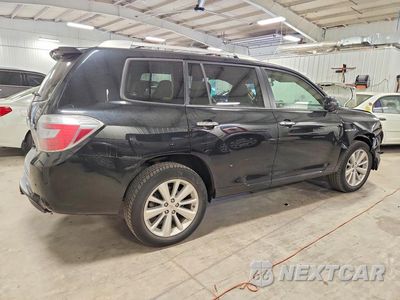 Trzecie zdjęcie samochodu z tyłu: 2010 TOYOTA HIGHLANDER HYBRID VIN:JTEBW3EH0A2039776 - miniatura