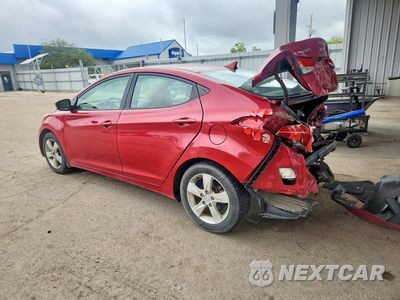 Drugie zdjęcie samochodu z przodu: 2013 HYUNDAI ELANTRA GLS VIN:KMHDH4AE4DU987529 - miniatura