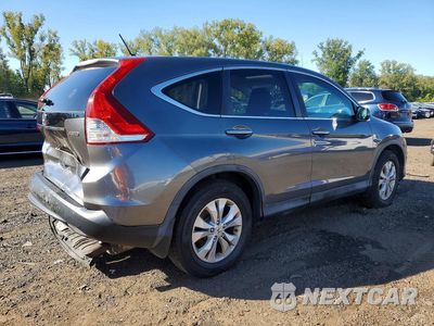 Trzecie zdjęcie samochodu z tyłu: 2013 HONDA CR-V EX VIN:2HKRM4H52DH601356 - miniatura