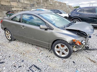 Czwarte zdjęcie samochodu z boku: 2008 HONDA CIVIC EX VIN:2HGFG12838H568587 - miniatura