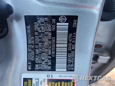 Zdjęcie 12 z 12 samochodu: 2016 TOYOTA AVALON LIMITED VIN:4T1BK1EB3GU240676 - miniatura