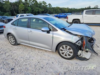 Czwarte zdjęcie samochodu z boku: 2021 TOYOTA COROLLA LE VIN:JTDEPMAE8MJ174997 - miniatura