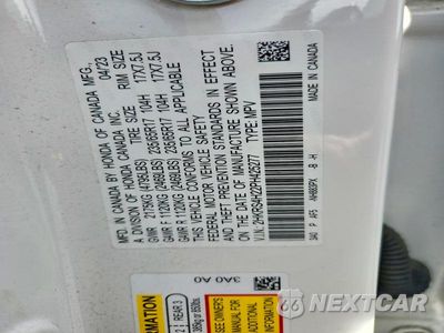Zdjęcie 13 z 13 samochodu: 2023 HONDA CR-V LX VIN:2HKRS4H22PH425277 - miniatura
