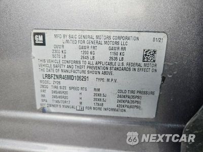 Zdjęcie 13 z 13 samochodu: 2021 BUICK ENVISION ESSENCE VIN:LRBFZNR46MD106291 - miniatura