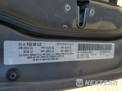 Zdjęcie 12 z 12 samochodu: 2018 CHRYSLER 300 TOURING VIN:2C3CCAAGXJH160099 - miniatura