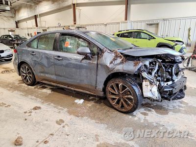 Czwarte zdjęcie samochodu z boku: 2020 TOYOTA COROLLA SE VIN:5YFM4RCE9LP026429 - miniatura