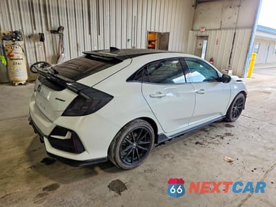 Trzecie zdjęcie samochodu z tyłu: 2021 HONDA CIVIC SPORT VIN:SHHFK7H45MU423215 - miniatura