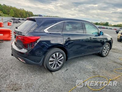 Trzecie zdjęcie samochodu z tyłu: 2014 ACURA MDX TECHNOLOGY VIN:5FRYD4H65EB026057 - miniatura