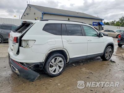 Trzecie zdjęcie samochodu z tyłu: 2021 VOLKSWAGEN ATLAS SE VIN:1V2WR2CA9MC519910 - miniatura