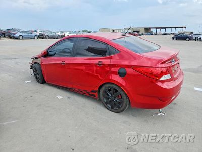 Drugie zdjęcie samochodu z przodu: 2014 HYUNDAI ACCENT GLS VIN:KMHCU4AE9EU621221 - miniatura