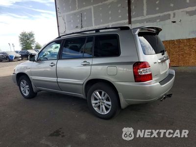 Drugie zdjęcie samochodu z przodu: 2006 TOYOTA HIGHLANDER HYBRID VIN:JTEEW21AX60014029 - miniatura