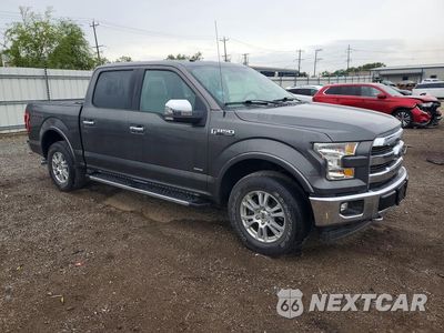 Czwarte zdjęcie samochodu z boku: 2016 FORD F150 SUPERCREW VIN:1FTEW1EP3GKD28009 - miniatura