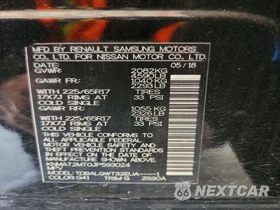 Zdjęcie 13 z 13 samochodu: 2018 NISSAN ROGUE SV VIN:KNMAT2MT0JP593024 - miniatura