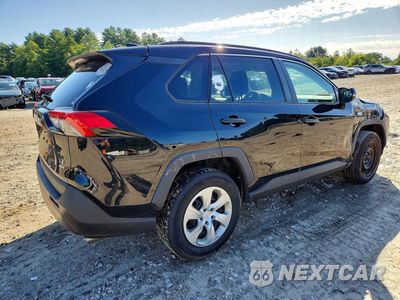 Trzecie zdjęcie samochodu z tyłu: 2020 TOYOTA RAV4 LE VIN:2T3G1RFV3LW106106 - miniatura