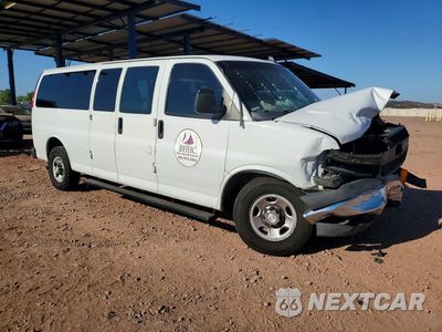 Czwarte zdjęcie samochodu z boku: 2018 CHEVROLET EXPRESS G3500 LT VIN:1GAZGPFG0J1192380 - miniatura