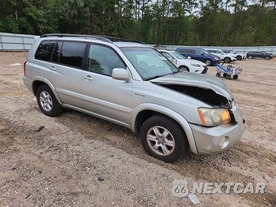 Czwarte zdjęcie samochodu z boku: 2002 TOYOTA HIGHLANDER LIMITED VIN:JTEGF21A820040633 - miniatura