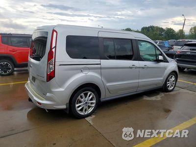 Trzecie zdjęcie samochodu z tyłu: 2017 FORD TRANSIT CONNECT TITANIUM VIN:NM0GE9G77H1325481 - miniatura
