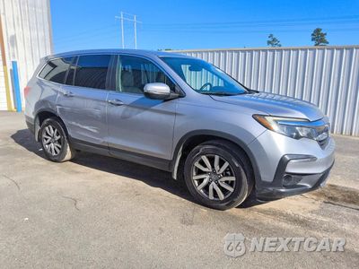 Czwarte zdjęcie samochodu z boku: 2019 HONDA PILOT EXL VIN:5FNYF5H52KB021886 - miniatura