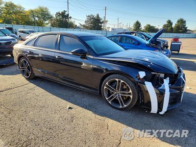 Czwarte zdjęcie samochodu z boku: 2025 AUDI A8 L VIN:WAULDAF88SN012405 - miniatura
