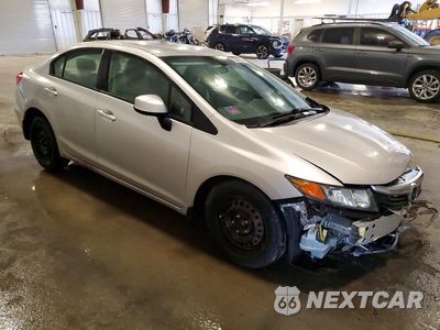 Czwarte zdjęcie samochodu z boku: 2012 HONDA CIVIC LX VIN:2HGFB2F52CH607246 - miniatura