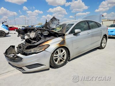 2018 FORD FUSION S HYBRID 3FA6P0UU5JR254569 - główne zdjęcie licytacji z USA - miniatura