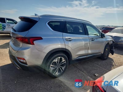 Trzecie zdjęcie samochodu z tyłu: 2020 HYUNDAI SANTA FE LIMITED 2.0T VIN:5NMS5CAA9LH219322 - miniatura