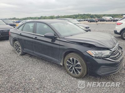 Czwarte zdjęcie samochodu z boku: 2023 VOLKSWAGEN JETTA S VIN:3VW5M7BU3PM022050 - miniatura