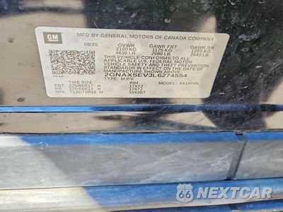 Zdjęcie 13 z 13 samochodu: 2020 CHEVROLET EQUINOX LS VIN:2GNAXSEV3L6274554 - miniatura