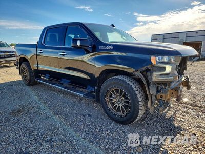 Czwarte zdjęcie samochodu z boku: 2021 CHEVROLET SILVERADO K1500 HIGH COUNTRY VIN:3GCUYHED7MG209404 - miniatura