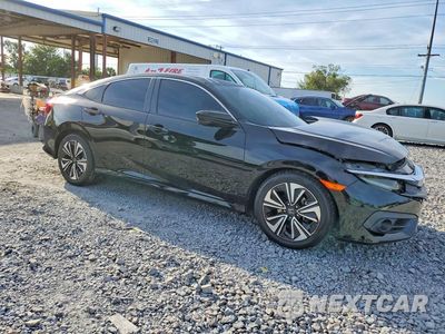Czwarte zdjęcie samochodu z boku: 2017 HONDA CIVIC EX VIN:19XFC1F38HE031881 - miniatura
