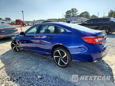 Drugie zdjęcie samochodu z przodu: 2018 HONDA ACCORD SPORT VIN:1HGCV2F3XJA048243 - miniatura