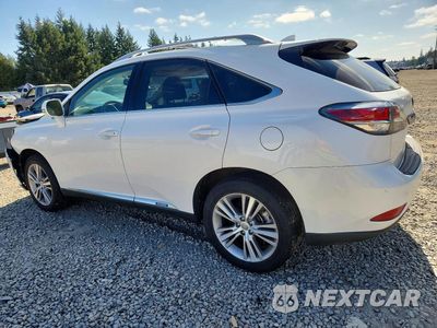 Drugie zdjęcie samochodu z przodu: 2015 LEXUS RX 450H VIN:2T2BC1BA1FC004578 - miniatura