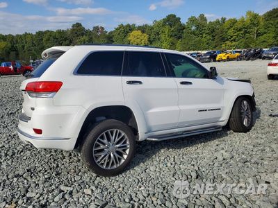 Trzecie zdjęcie samochodu z tyłu: 2017 JEEP GRAND CHEROKEE SUMMIT VIN:1C4RJFJG2HC707470 - miniatura