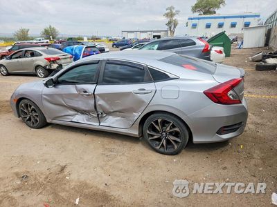 Drugie zdjęcie samochodu z przodu: 2019 HONDA CIVIC SPORT VIN:2HGFC2F8XKH533189 - miniatura