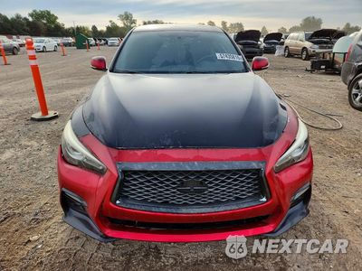Piąte zdjęcie samochodu w środku: 2018 INFINITI Q50 RED SPORT 400 VIN:JN1FV7AR4JM480445 - miniatura