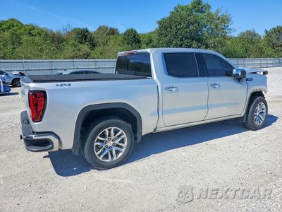 Trzecie zdjęcie samochodu z tyłu: 2021 GMC SIERRA K1500 SLT VIN:3GTU9DED3MG130513 - miniatura