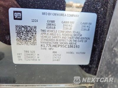 Zdjęcie 13 z 13 samochodu: 2025 CHEVROLET TRAX 1LT VIN:KL77LHEP9SC186193 - miniatura
