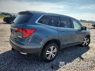 Trzecie zdjęcie samochodu z tyłu: 2018 HONDA PILOT EX VIN:5FNYF6H46JB014080 - miniatura