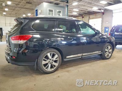 Trzecie zdjęcie samochodu z tyłu: 2014 NISSAN PATHFINDER S VIN:5N1AR2MM0EC644280 - miniatura