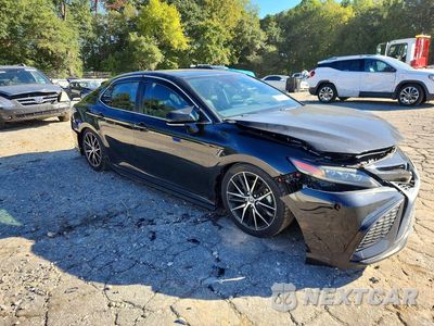 Czwarte zdjęcie samochodu z boku: 2022 TOYOTA CAMRY SE VIN:4T1G11AK0NU655434 - miniatura