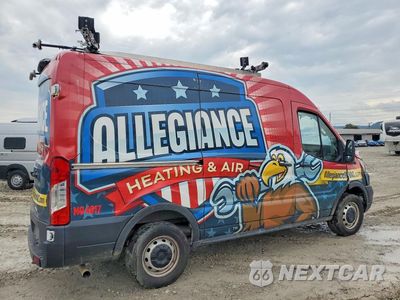 Trzecie zdjęcie samochodu z tyłu: 2020 FORD TRANSIT T-250 VIN:1FTBR1C83LKA91649 - miniatura