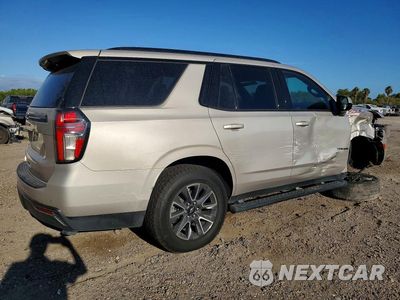 Trzecie zdjęcie samochodu z tyłu: 2021 CHEVROLET TAHOE K1500 Z71 VIN:1GNSKPKD3MR394548 - miniatura