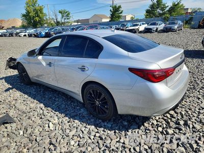 Drugie zdjęcie samochodu z przodu: 2020 INFINITI Q50 3.0T LUXE VIN:JN1EV7AR4LM256610 - miniatura