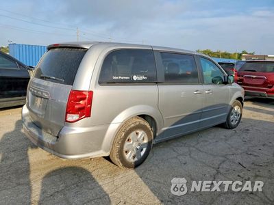 Trzecie zdjęcie samochodu z tyłu: 2013 DODGE GRAND CARAVAN SE VIN:2C4RDGBG5DR624225 - miniatura
