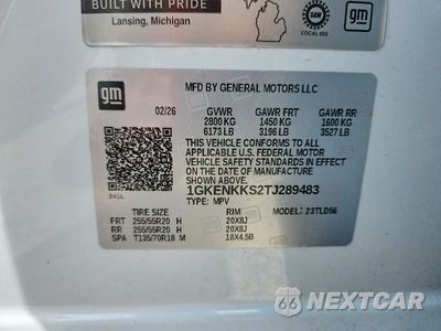 Zdjęcie 13 z 13 samochodu: 2026 GMC ACADIA ELEVATION VIN:1GKENKKS2TJ289483 - miniatura