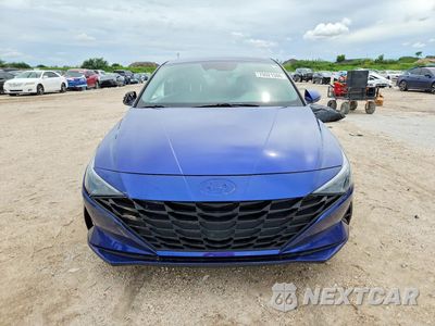 Piąte zdjęcie samochodu w środku: 2021 HYUNDAI ELANTRA SEL VIN:5NPLM4AG8MH040551 - miniatura