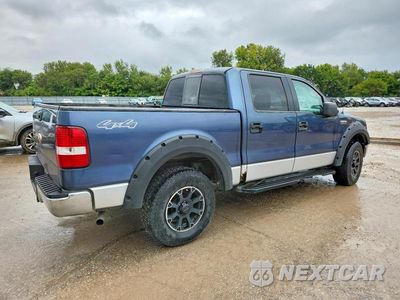 Trzecie zdjęcie samochodu z tyłu: 2006 FORD F150 SUPERCREW VIN:1FTPW14V06FA74663 - miniatura